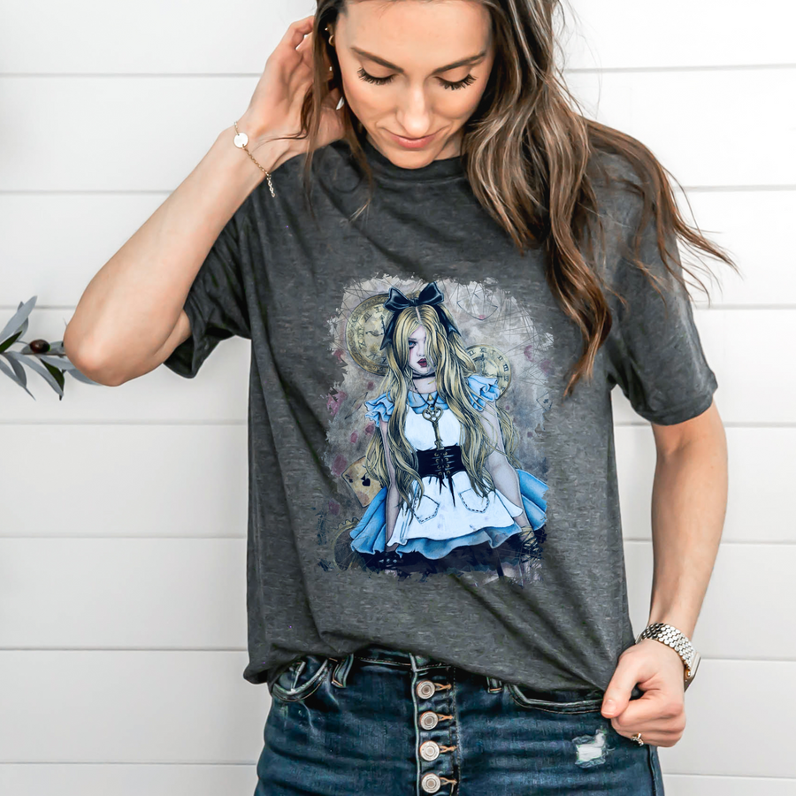 How Long Is Forever Alice Unisex T-shirt