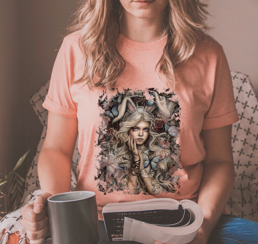 Imagination Is The Only Weapon Alice Unisex T-shirt