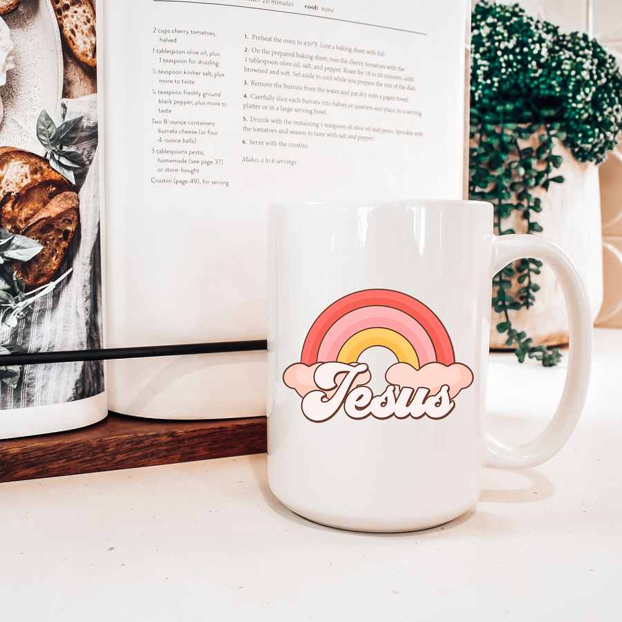 Jesus Rainbow 15oz Mug