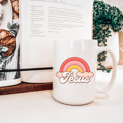 Jesus Rainbow 15oz Mug