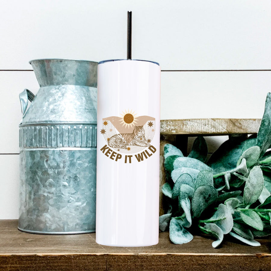 Keep it Wild Skinny Tumbler