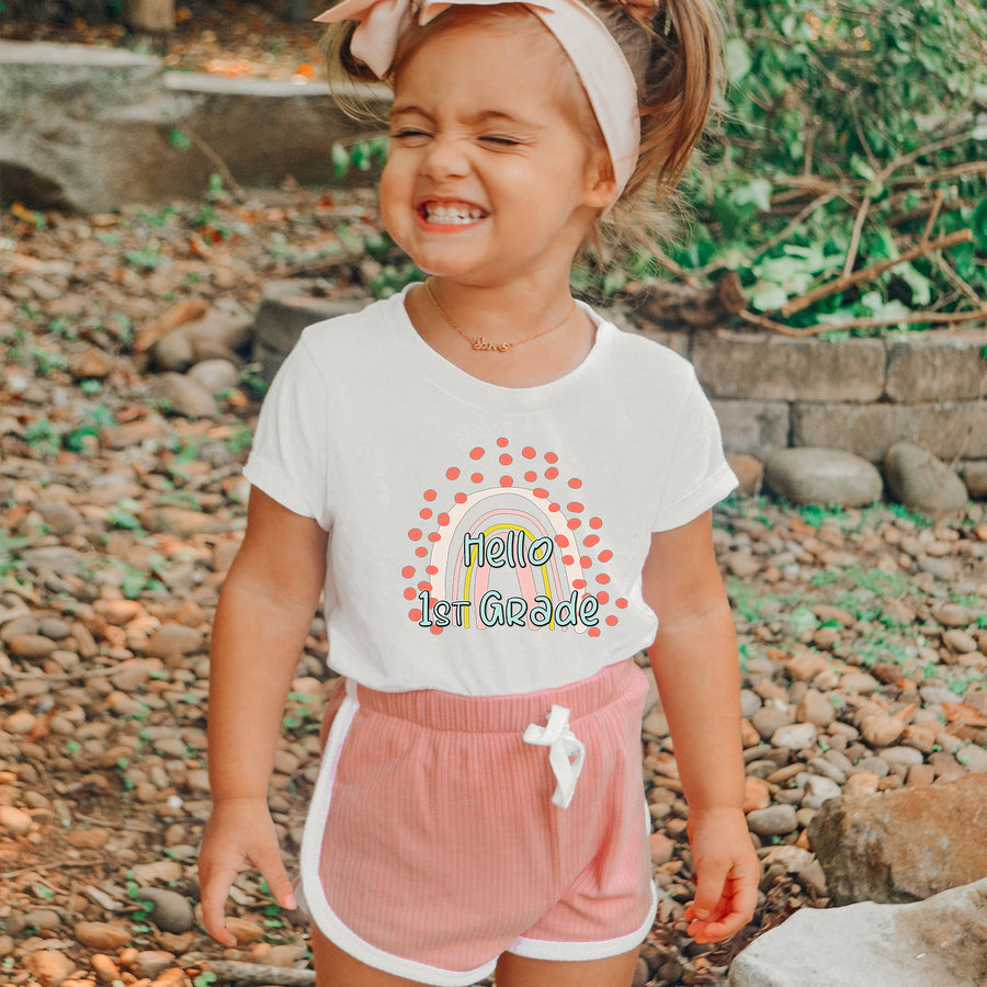 Hello School Rainbow Youth T-shirt