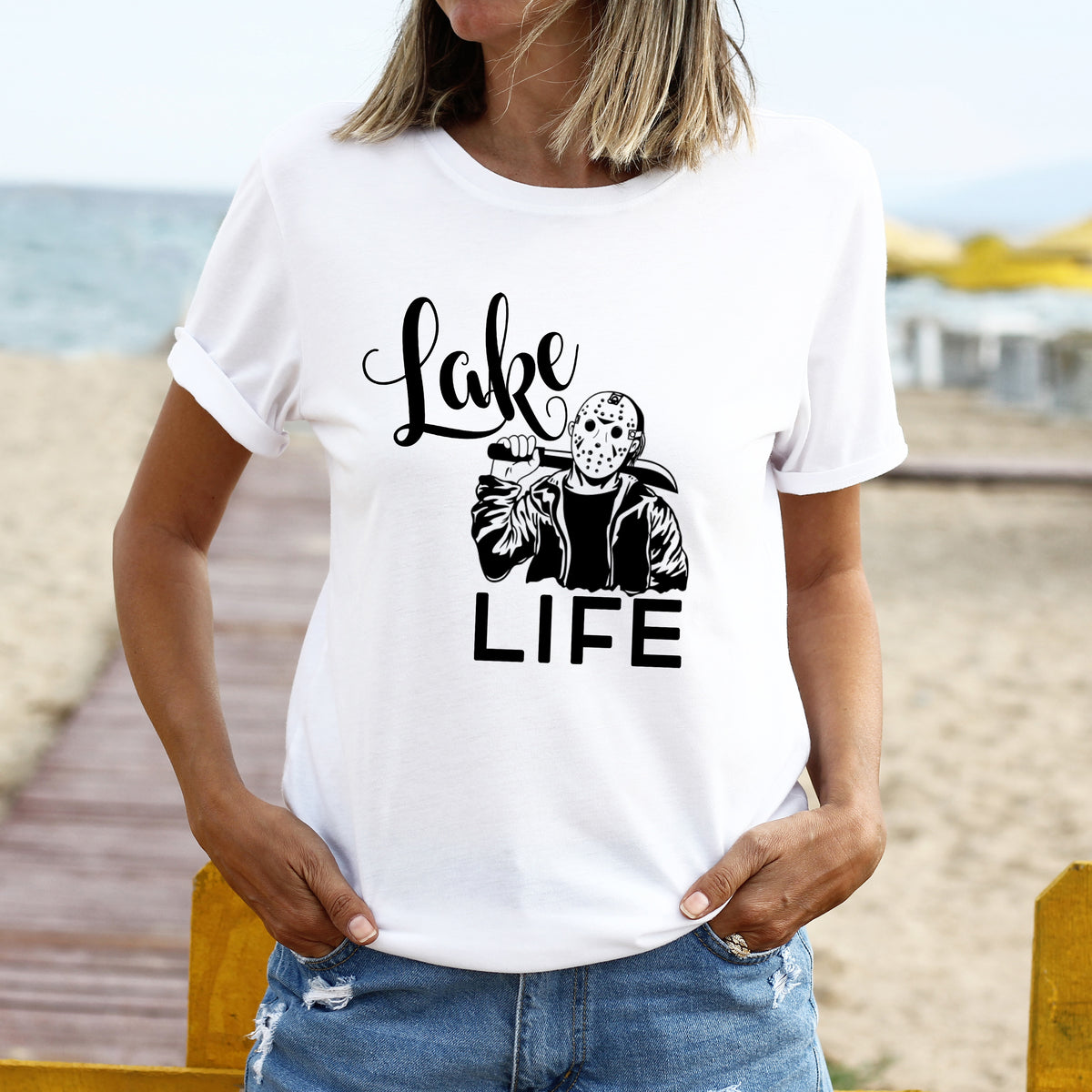 Lake Life Horror Unisex T-shirt