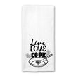 Live Love Cook Kitchen Towel