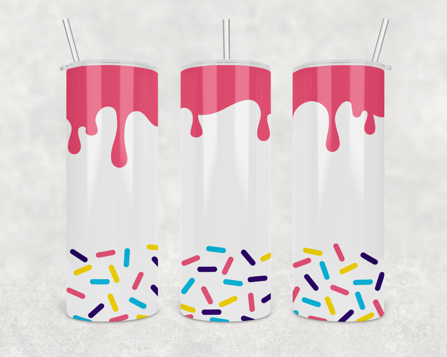Love Donuts Skinny Tumbler