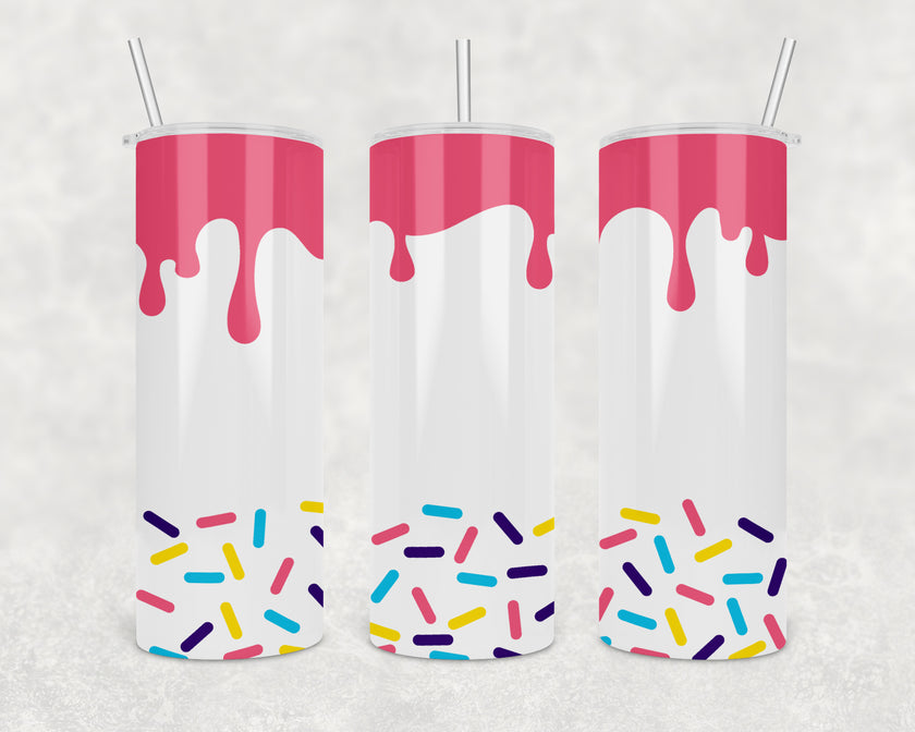 Love Donuts Skinny Tumbler