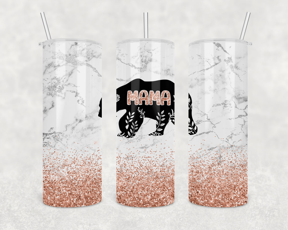 Mama Bear Skinny Tumbler