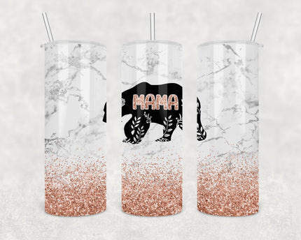 Mama Bear Skinny Tumbler