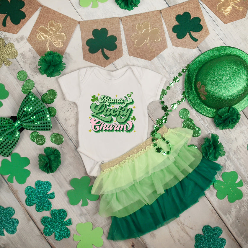 Mama's Lucky Charm Onesie