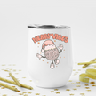 Merry Vibes Disco Ball Wine Tumbler