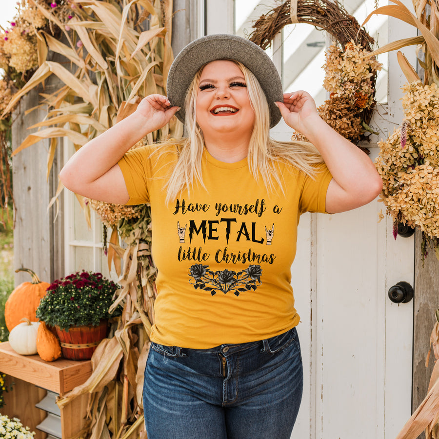 Have Yourself a Metal Little Christmas Unisex T-shirt