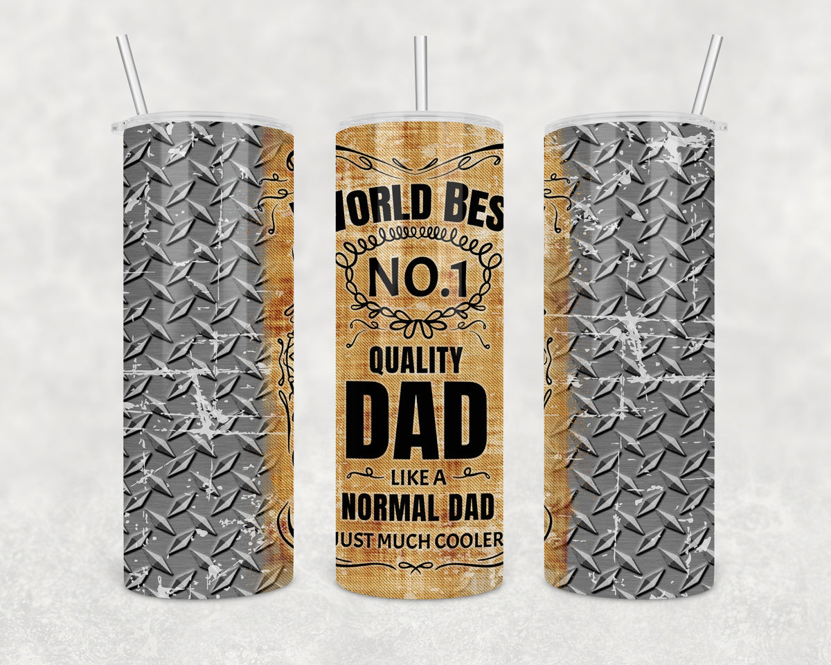 Much Cooler Dad 20oz Skinny Tumbler