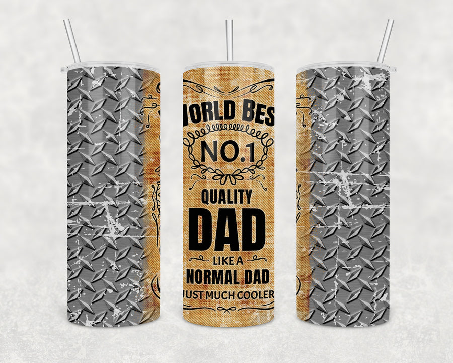 Much Cooler Dad 20oz Skinny Tumbler