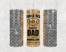 Much Cooler Dad 20oz Skinny Tumbler