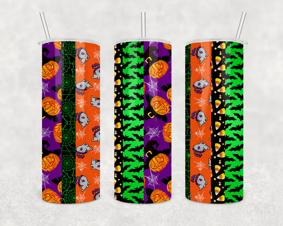 Neon Halloween 20oz Skinny Tumbler