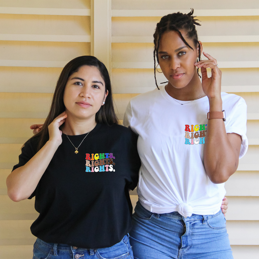 Rights for Everyone Unisex Pocket Print T-shirt