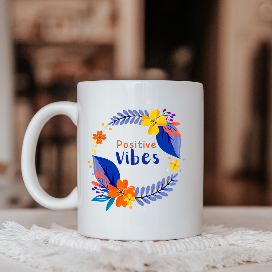 Positive Vibes 15oz Mug