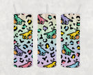 Rainbow Dino Easter Bunny 20oz Skinny Tumbler