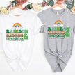 Rainbow Kisses and Leprechaun Wishes Unisex T-shirt