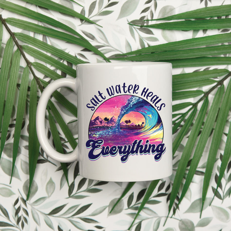 Salt Water Heals Everything 15oz Mug