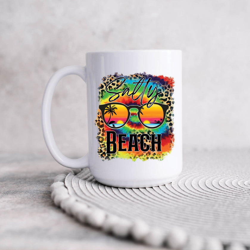 Salty Beach 15oz Mug