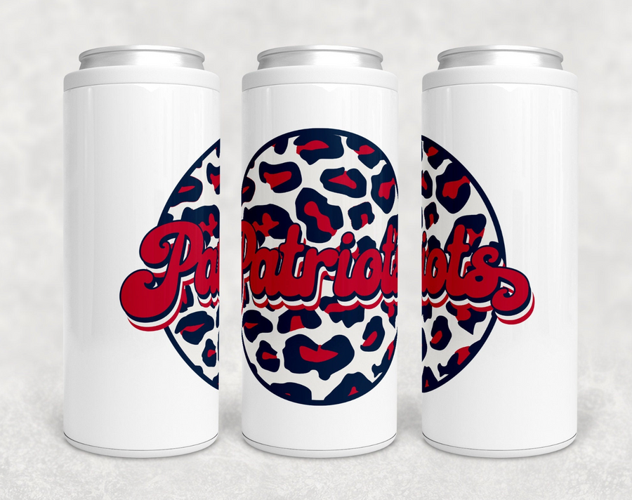 Patriots Skinny Can Cooler - New England