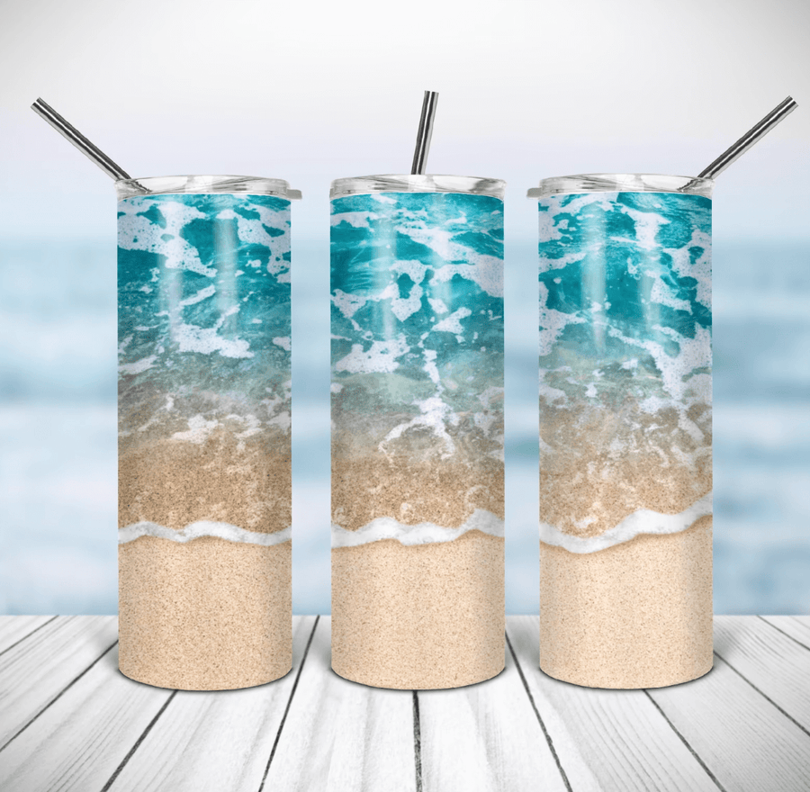 20oz Skinny Tumbler - Design Your Own (Full Print Option)
