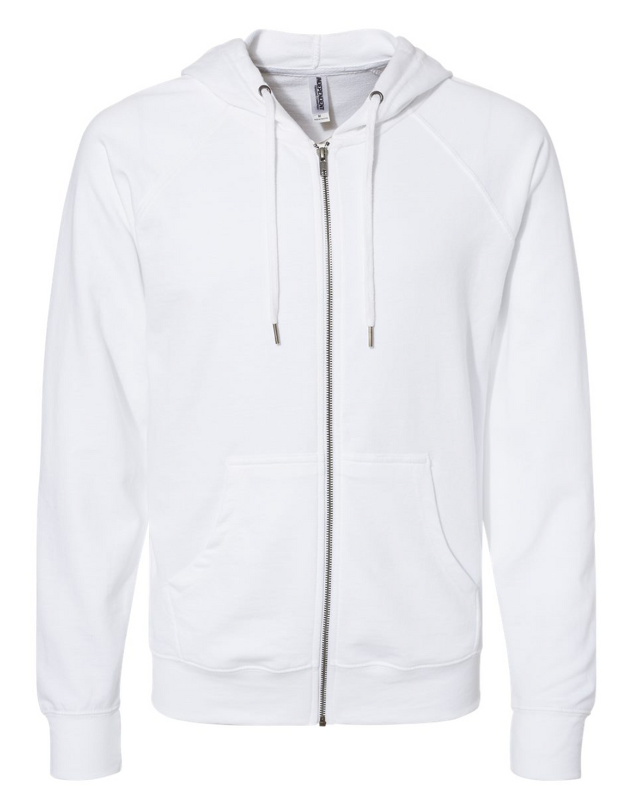 Lightweight Zip Up Hoodie - Design Your Own