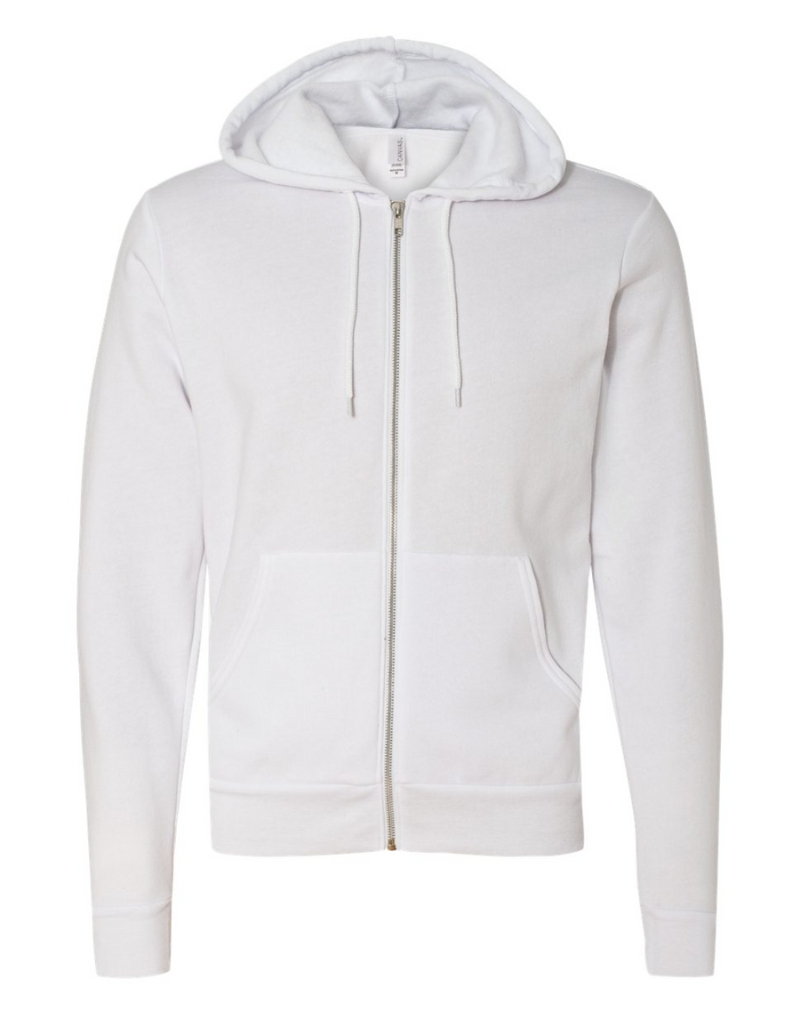 Unisex Fleece Zip Up - Design Your Own