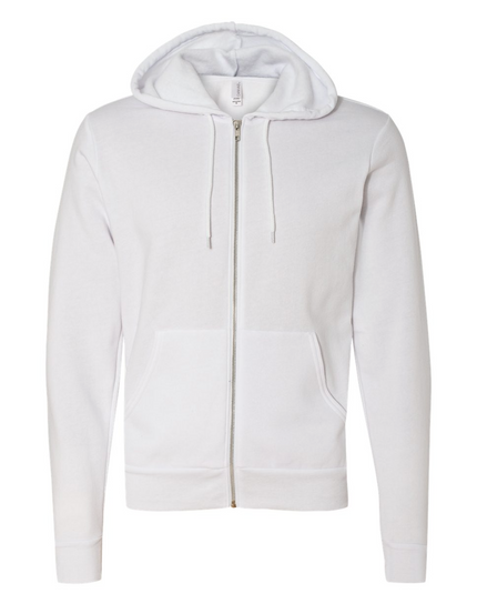 Unisex Fleece Zip Up - Design Your Own