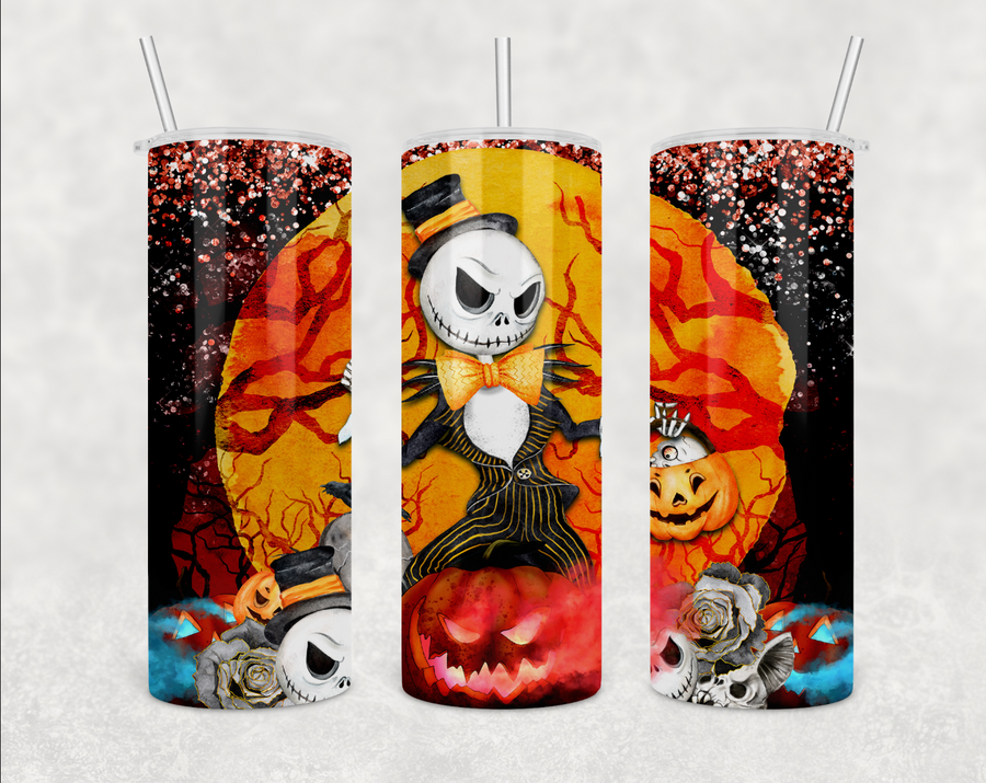 Jack Halloween 20oz Skinny Tumbler