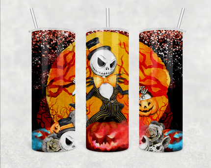 Jack Halloween 20oz Skinny Tumbler