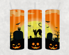 Halloween Town 20oz Skinny Tumbler