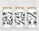 Creepy Bugs Glass Can Tumbler