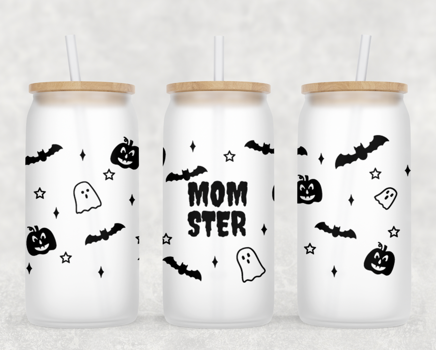 Momster Glass Can Tumbler