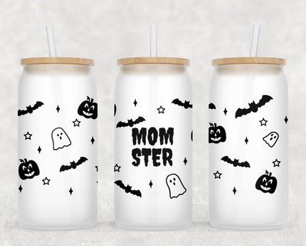 Momster Glass Can Tumbler