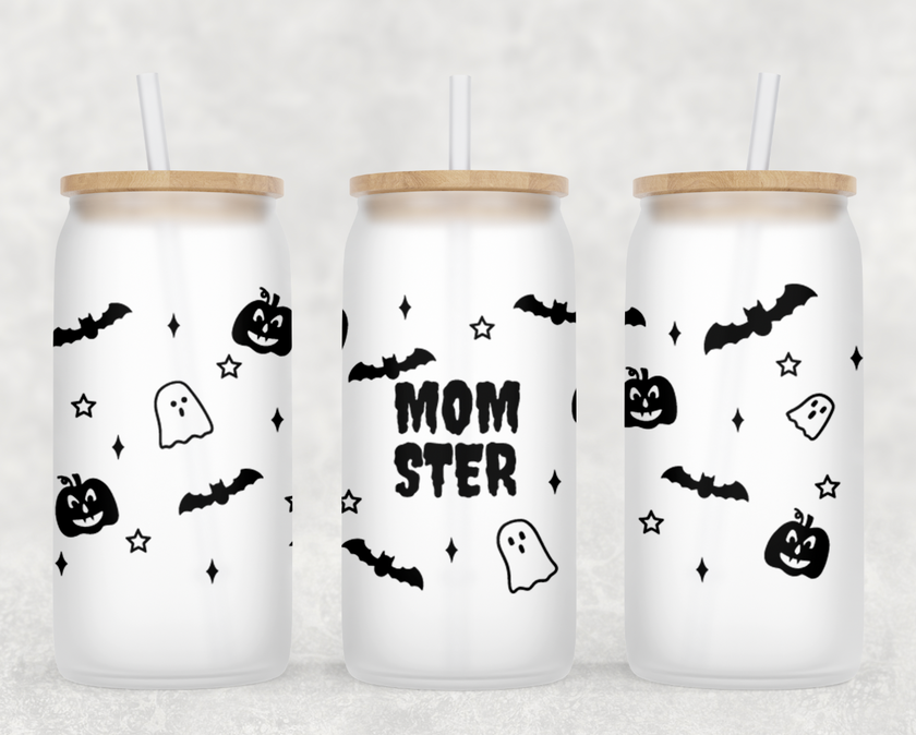 Momster Glass Can Tumbler