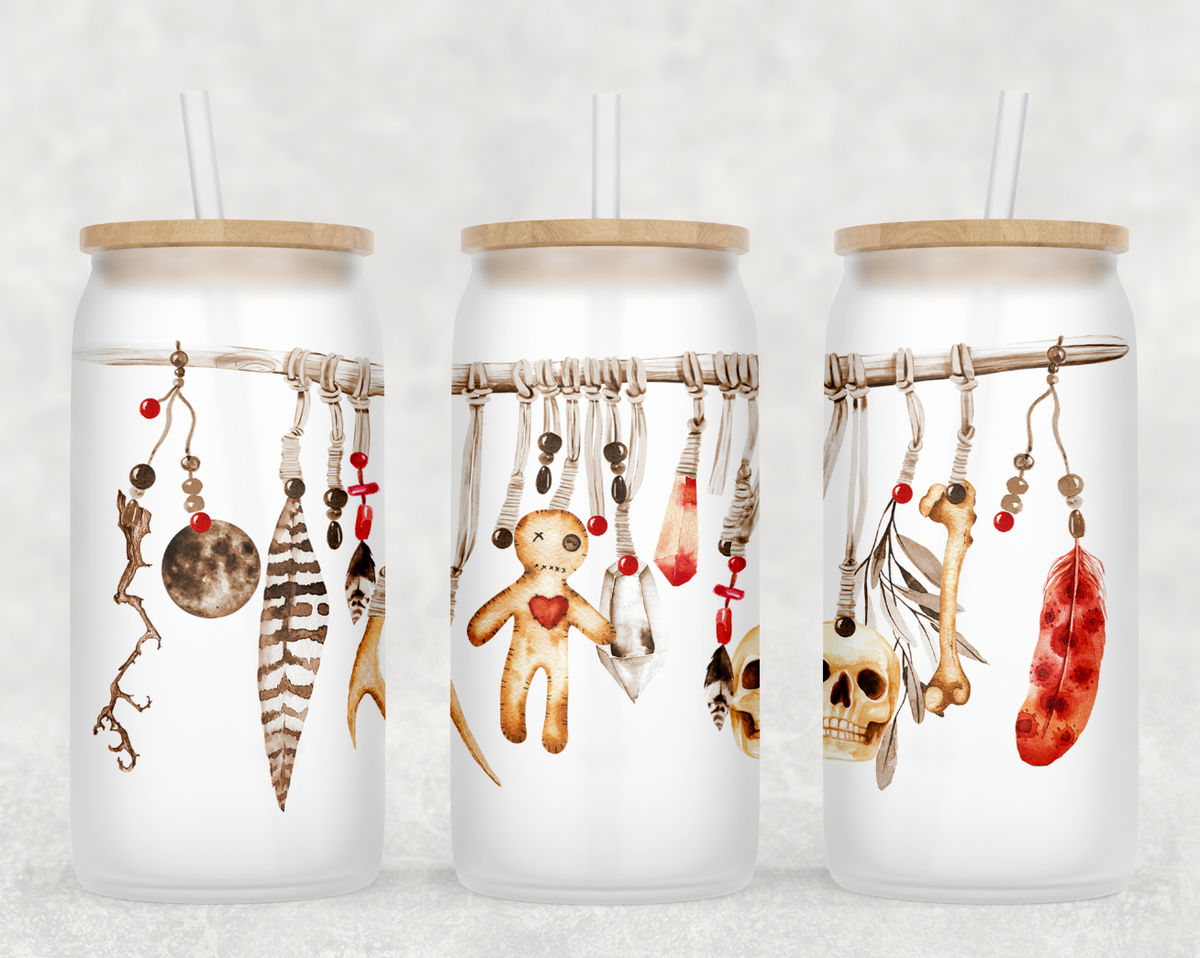 Bad Witch Glass Can Tumbler