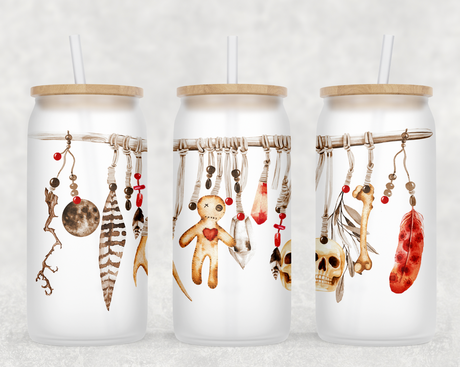 Bad Witch Glass Can Tumbler