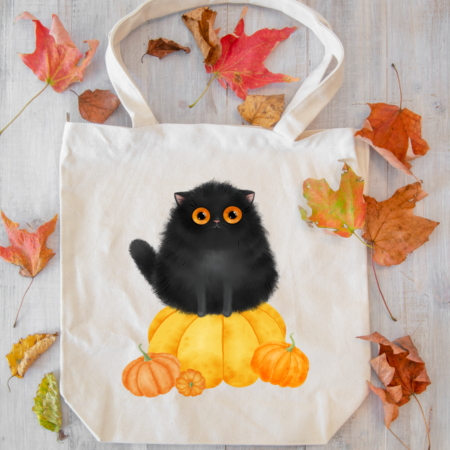 Scary Cat Tote Bag