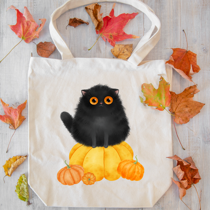 Scary Cat Tote Bag