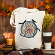 Retro Trick or Treat Tote Bag