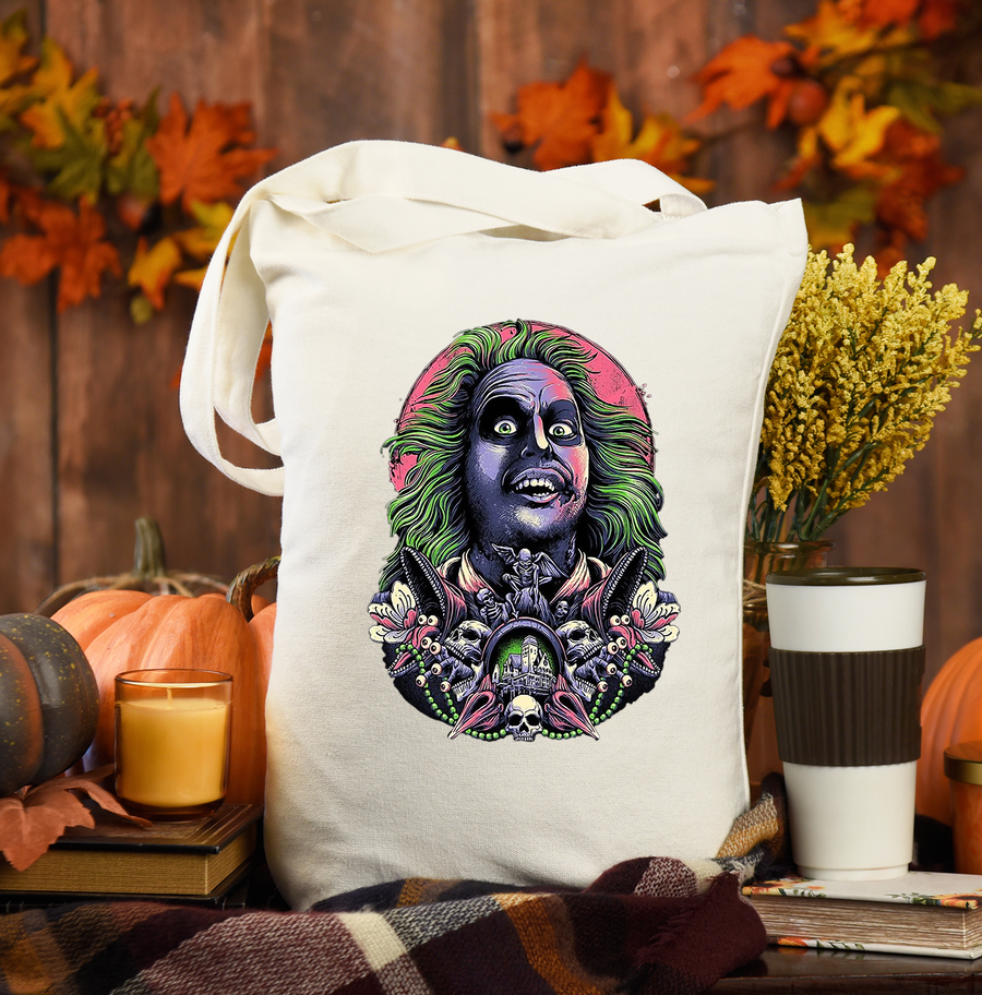 Beetlejuice Tote Bag