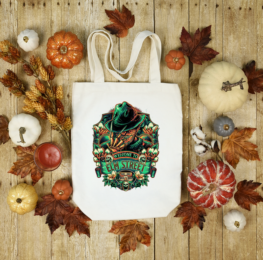Welcome to Elm Street Tote Bag