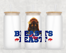 Beasts Of The East Glass Can Tumbler