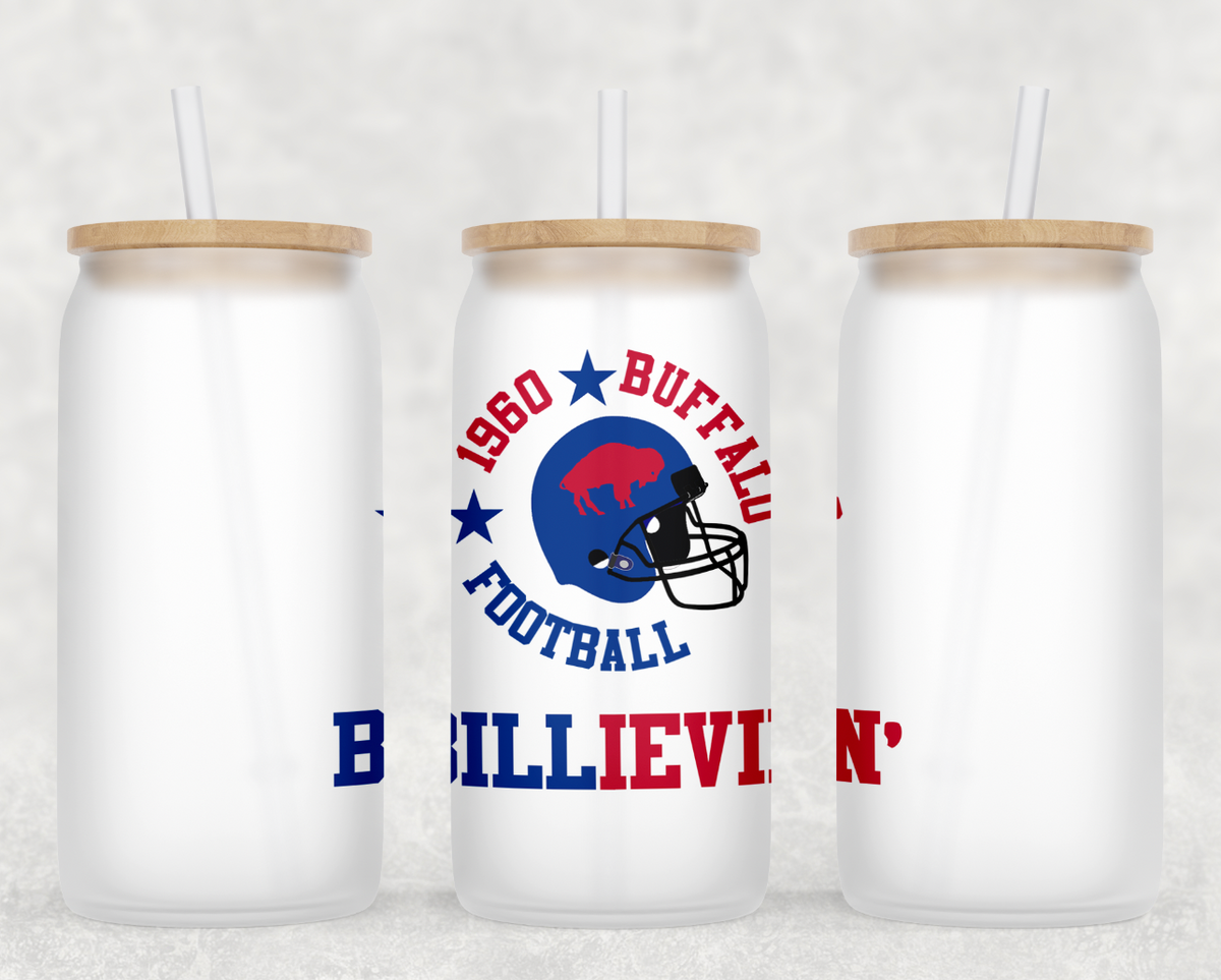 Billievin' Glass Can Tumbler