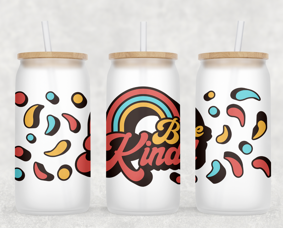 Be Real Not Perfect Glass Can Tumbler