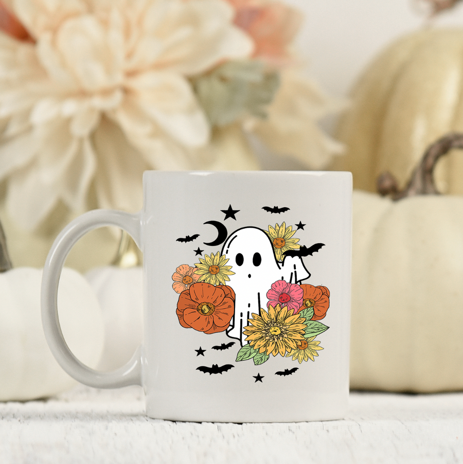 Retro Ghost 15oz Mug