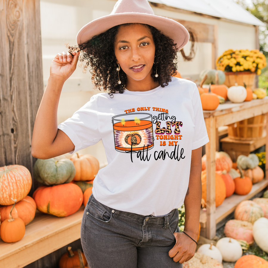 Fall Candle Unisex T-shirt