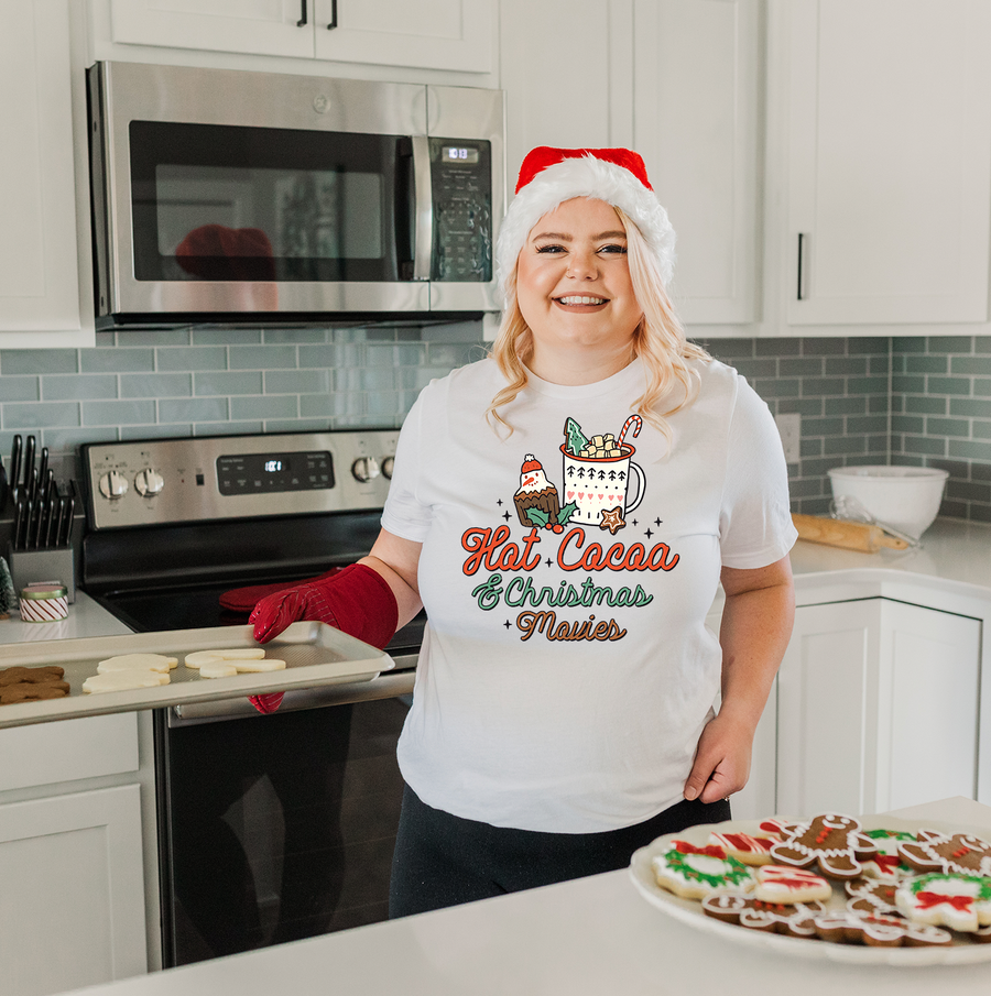 Hot Cocoa and Christmas Movies Unisex T-shirt